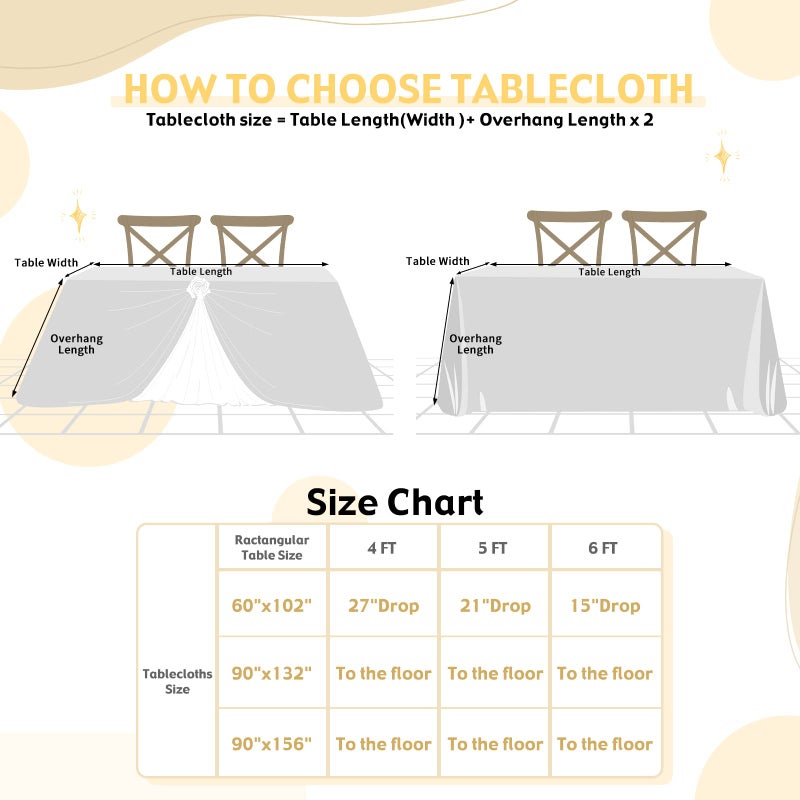 SoarDream Silver Sequin Tablecloth 60x102 Inch Sparkle Table Cover Glitter Tablecloth for Wedding Party Baby Shower Birthday Table Decorations - Image 5